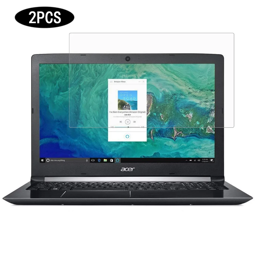 Cartinoe 15,6 дюймов 16:9 защитная плёнка для экрана ноутбука для acer Aspire 5 A515-51 ноутбук универсальная прозрачная Lcd Защитная пленка 2 шт