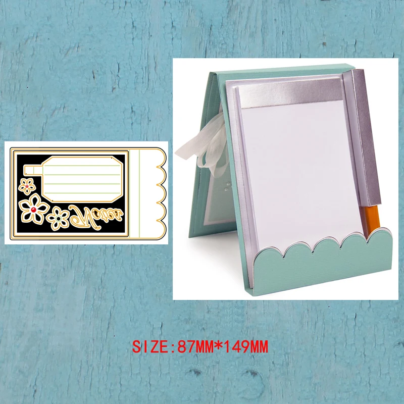 

LLove CCraft Metal Cutting Dies Notes Card for DIY Scrapbook Album Paper Card Decorative Craft Embossing Die 2019 NEW