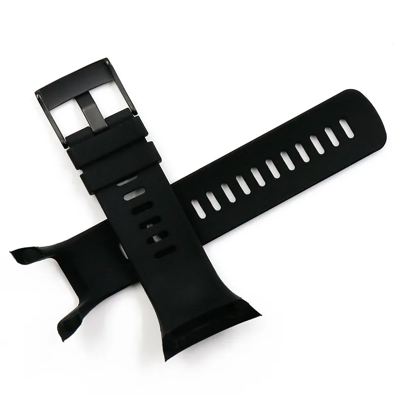 Watch accessories pin buckle silicone strap for SUUNTO Spartan cool running Trainer sports waterproof strap women men watch band