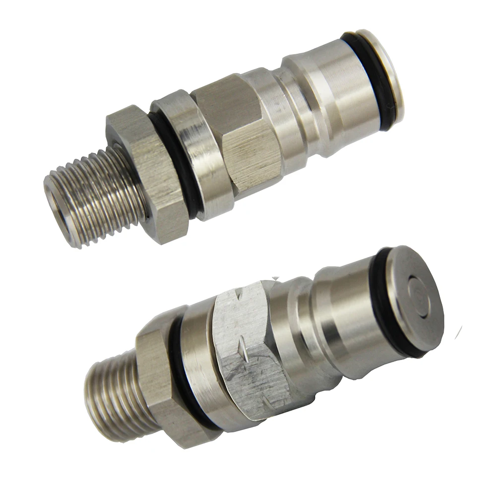 

Gas/Liquid Ball Lock Post with 1/4" BSP Bulkhead Assembly Kit Replacement Homebrew Beer Dispenser Parts Tool
