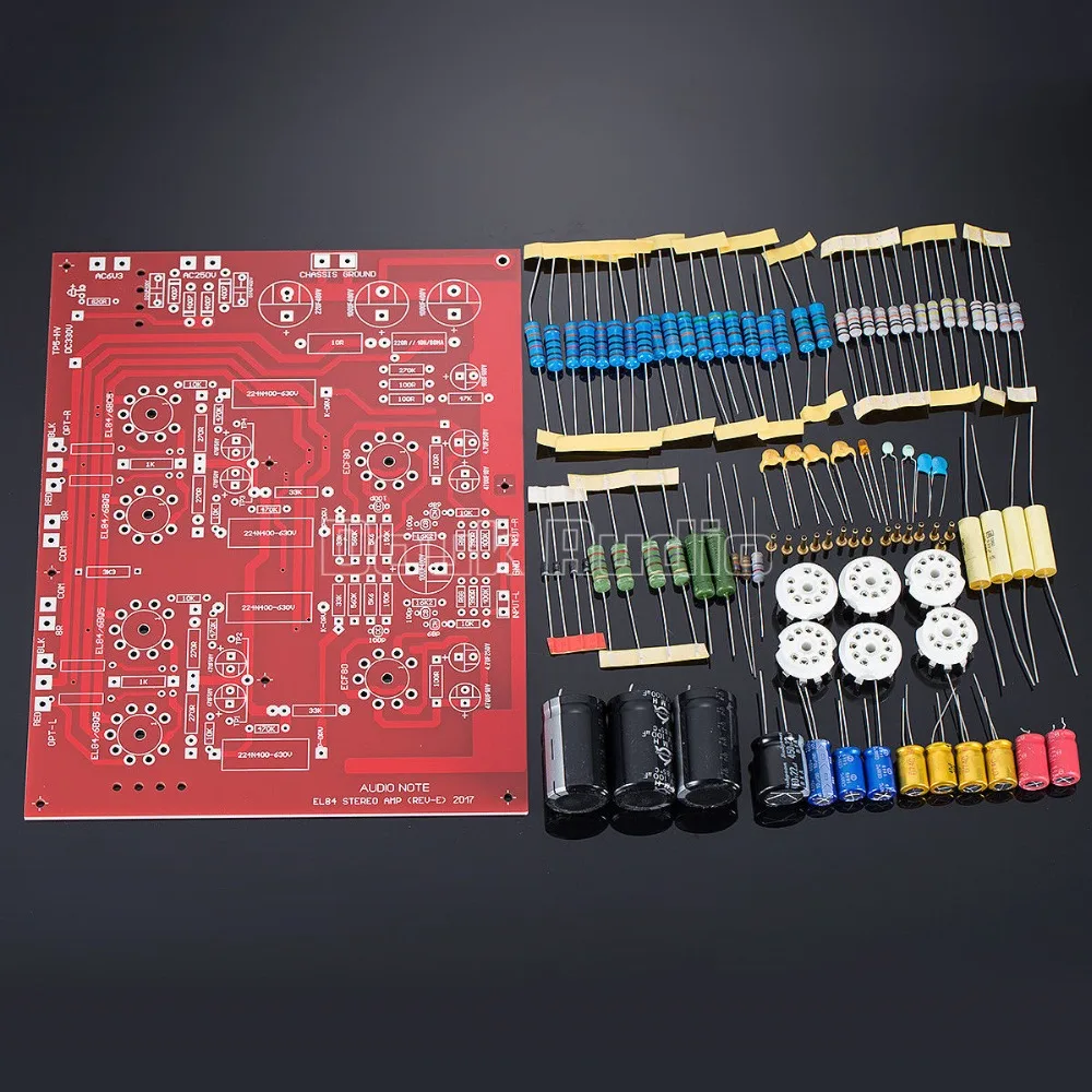 Douk аудио Hi-end стерео Push-Pull аудио Note EL84 PP вакуумный ламповый усилитель PCB | DIY Kit | готовая плата реф аудио Примечание ПП плата