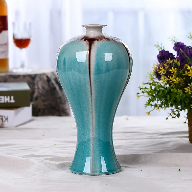 

Jingdezhen ceramics glaze vase crack fashion simple decoration decoration of modern living room