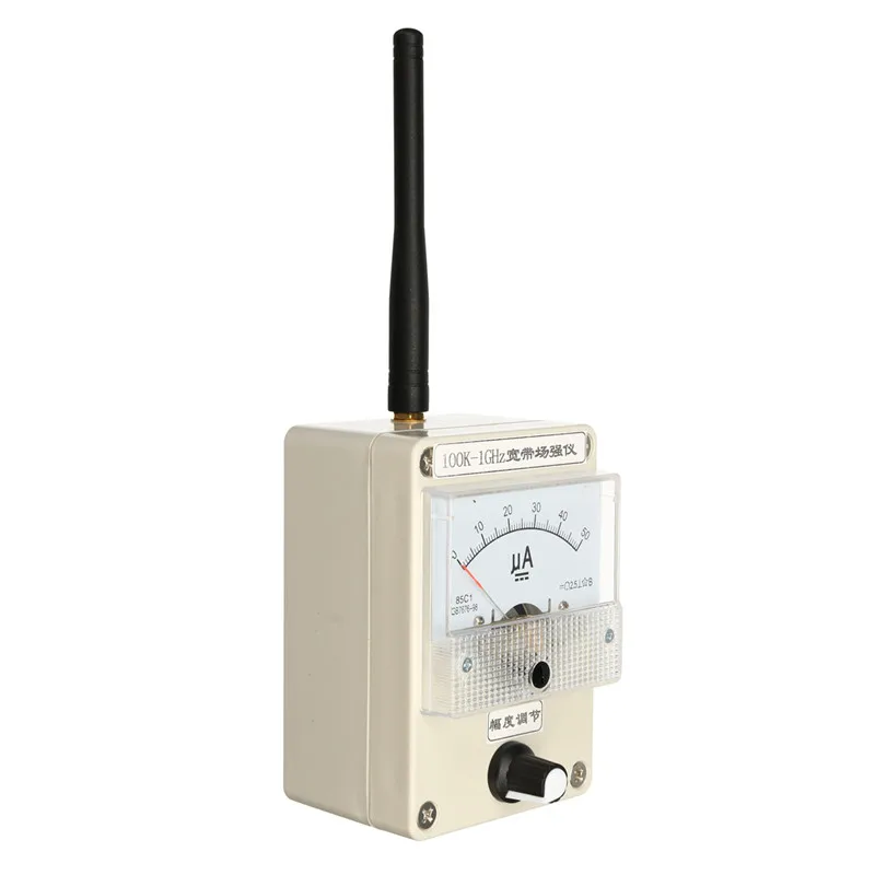 

1pc 100K-1GHz Broadband Field Strength Instrument Simple Field Strength Meter Talkback Airport Strong Antenna Field Intensity