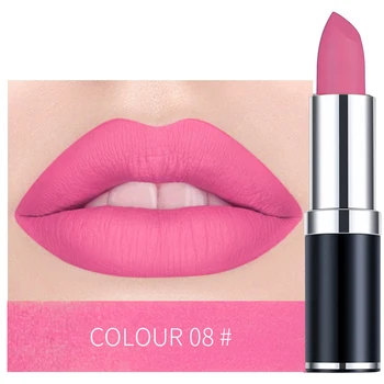 

Sexy Women Lipstick Matte Vitamin Lip Stick Nutritious Moisturizer Pumpkin Color Water-Resistant Profissional Lipstick