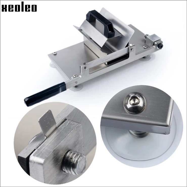 Xeoleo Manual Frozen Biscuits Slicer For Cookies/Gelatin paste Slicer Machine Commercial Stainless Steel Meat Slicer Machine Xeoleo Manual Frozen Biscuits Slicer For Cookies/Gelatin paste Slicer Machine Commercial Stainless Steel Meat Slicer Machine