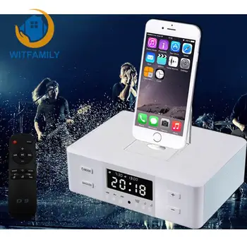 

Alarm Clock with A Call Function Remote Alarm New Bluetooth Speaker Plug Apple Andrews Phone Audio Amplifier Seat Charge U Play