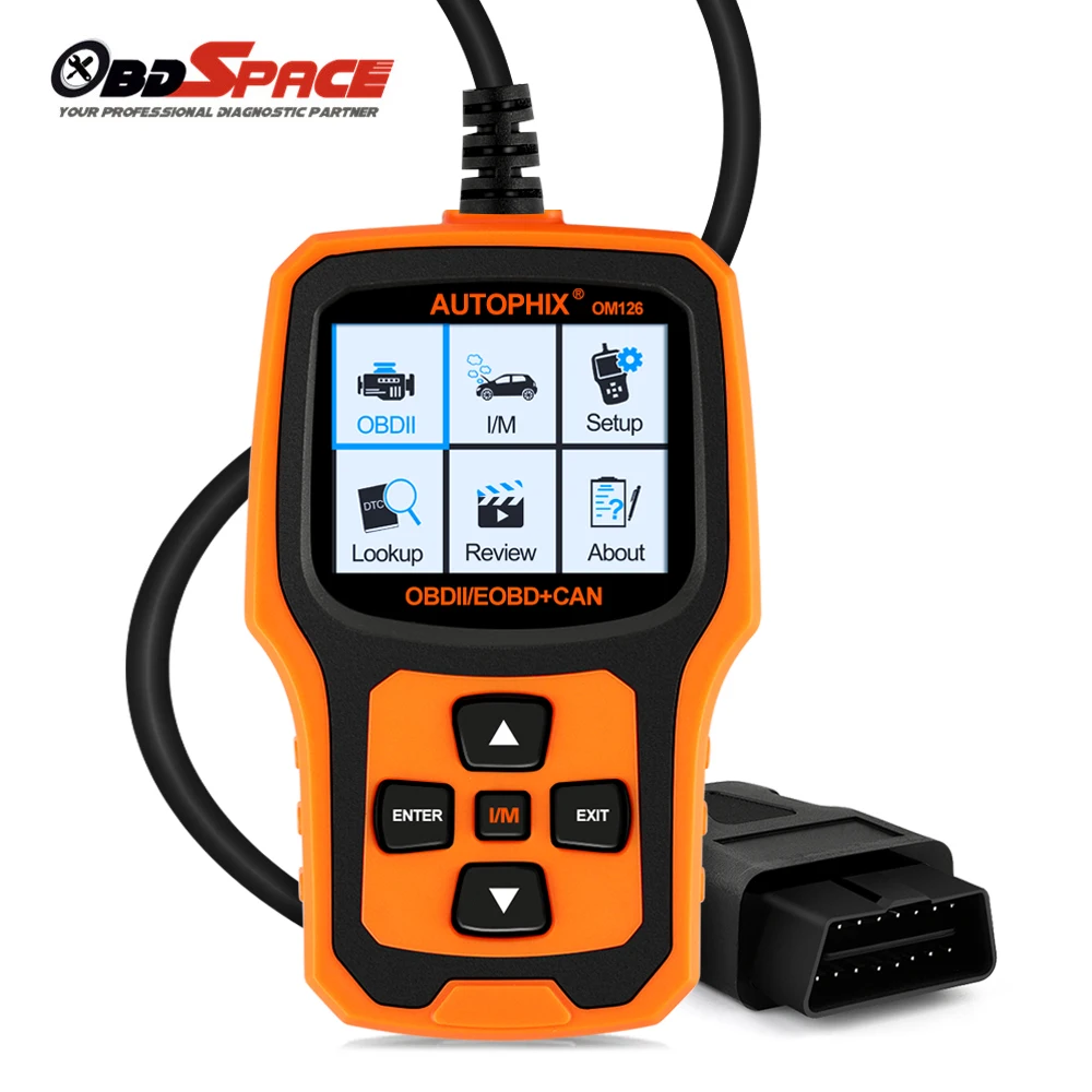Prix pour OBD2 Scanner Universel Voiture De Diagnostic outil Autophix OM126 lecteur de Code OBD 2 Auto Voiture Lecteur OBD OBDii Automobile Outils D'analyse Prix pour OBD2 Scanner Universel Voiture De Diagnostic outil Autophix OM126 lecteur de Code OBD 2 Auto Voiture Lecteur OBD OBDii Automobile Outils D'analyse