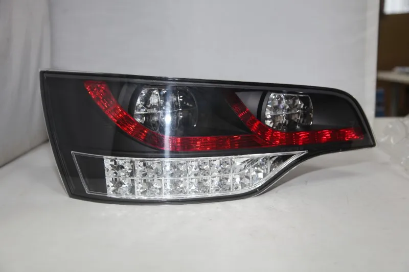 2006 2007 2008 2009 2010 2011 2012 2013 год Q7 светодиодный фонарь светильник для Audi Q7 светодиодный задний фонарь заднего фонаря всё чёрное Дымовое средство Цвет