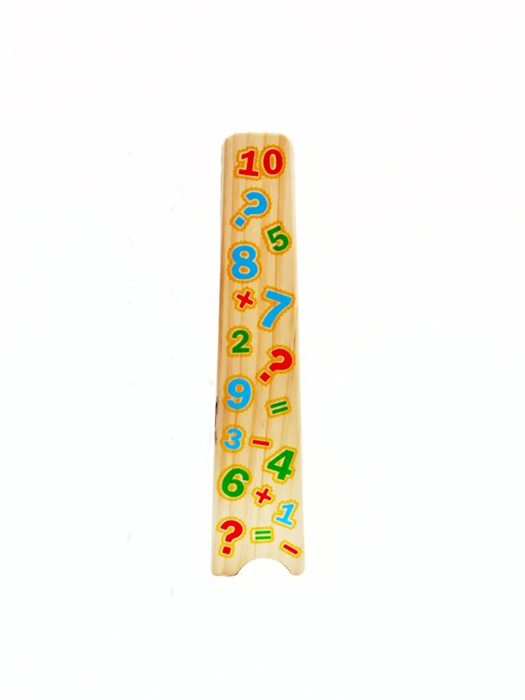 Монтессори дети математические игрушки Дерево Красочные бука Abacus обучения образовательный Дошкольный обучение