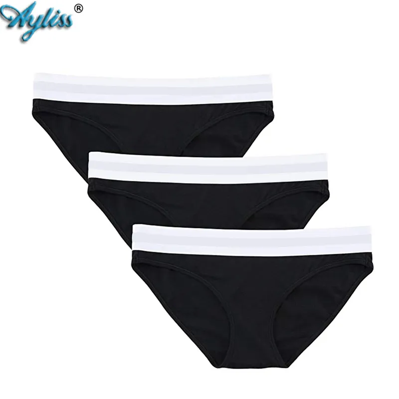

Ayliss High Quality Panties Women Fashion Cozy Lingerie Tempting Pretty Briefs Cotton Low Waist Soft Women Underwear