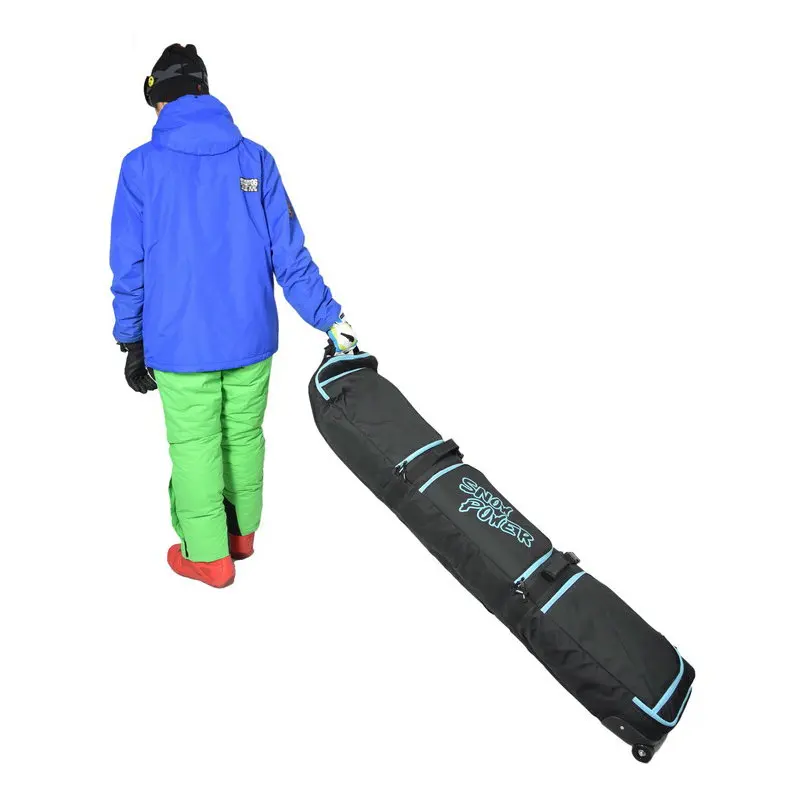 كبيرة Monoboard حقيبة لوح التزلج على الجليد كبيرة التزلج واقية الحقيبة المهنية الرياضة تزلج تجهيز مع عجلة تزلج حقيبة مزدوجة مجلس