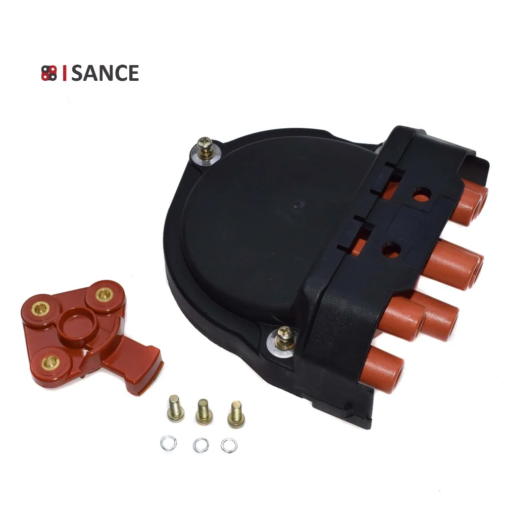ISANCE Ignition Distributor Cap & Rotor 12111725070 12111734110 For BMW