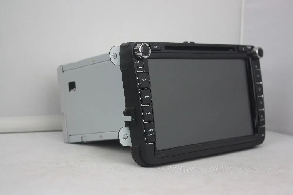 Cheap 4GB RAM Octa Core 2 din 8" Android 9.0 Car DVD Player for VW Volkswagen Passat Tiguan Touran Caddy Skoda Seat CC POLO Jetta Golf 4