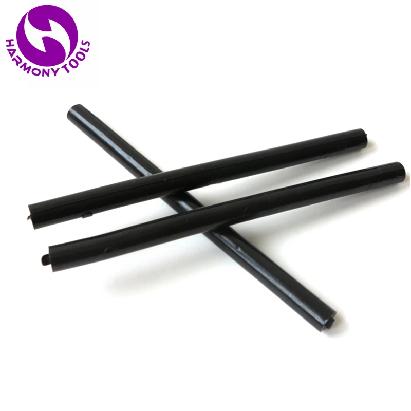 Black or Clear 5 Pieces 11mm x 180mm Black or Clear Fusion Tip Hair Extension Tools Italian Keratin Hot Melt Glue Sticks