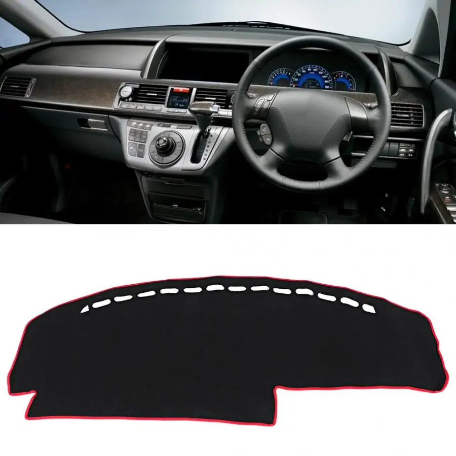 

Car Dashboard Cover Photophobism Mat Carpet Light Avoid Pad for Honda Elysion 2016 car styling high quality accessories