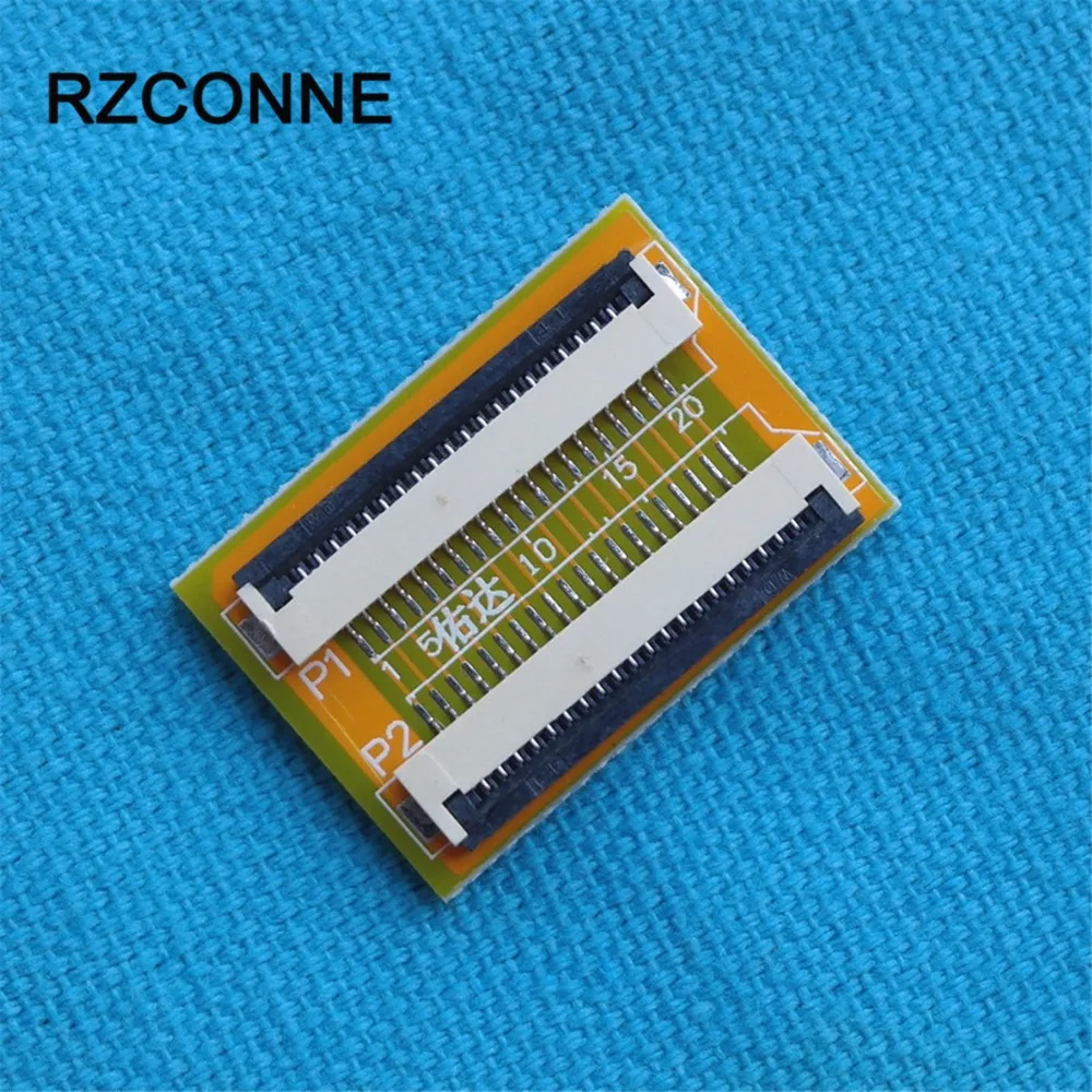 20 Pin to 20 Pin ZIF 1.0mm Pitch FFC Cable Extension Connector Adapter