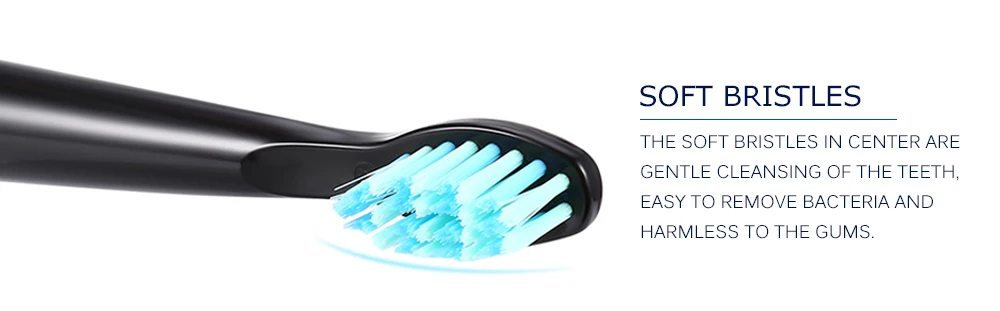 SEAGO креативная электрическая зубная щетка 5 шт Сменные головки для SG503 SG-507