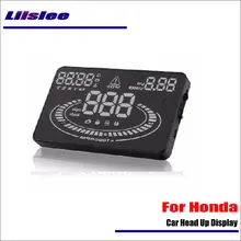 Liislee для Honda Accord/Civic автомобиля OBD2 Предупреждение головой вверх Дисплей САФТ вождения экранный проектор отражающий лобовое стекло