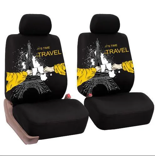 

Polyester Fabric Seat Cover Supports High Back Bucket Seat Cushion Car Styling Car Seat Protector Vehicle Seat 2Pc
