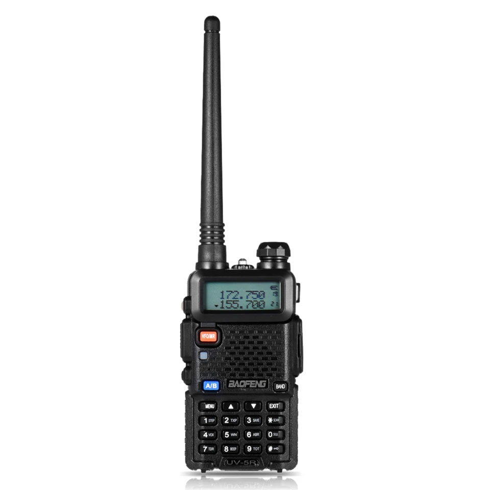 2 шт. Baofeng UV-5R Двухканальные рации VHF/UHF 136-174 мГц и 400-520 мГц Dual Band двухстороннее Радио Baofeng UV5R Портативный трансивер радиостанция рация автомобильная радиостанции баофенг рация портативная