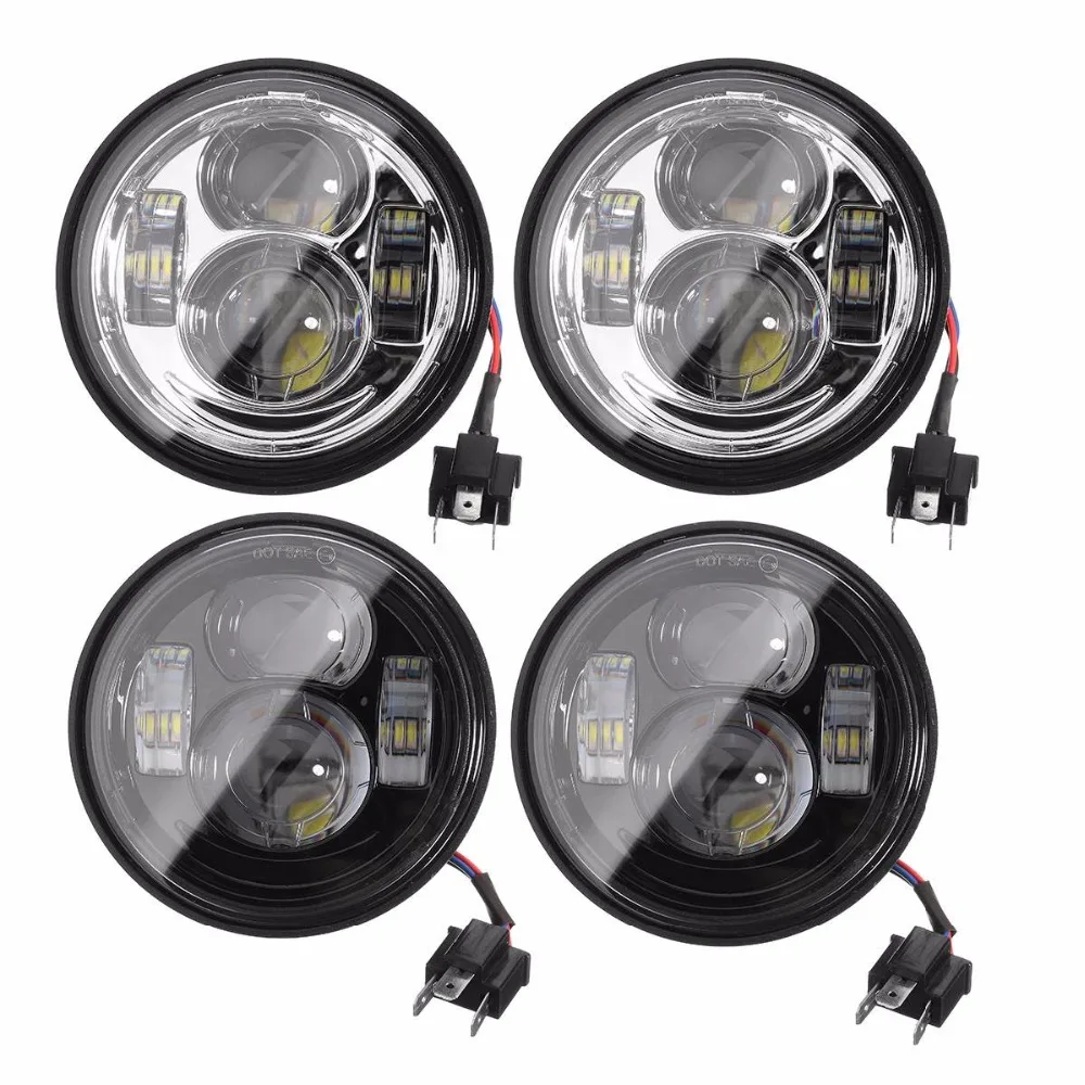 1-Pair-12V-Motorcycle-4-65-Round-font-b-LED-b-font-font-b-Headlight-b