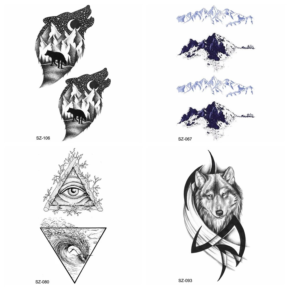 Small Snowberg Fake Tattoo Black Wolf Men Arm Temporary Tattoo Stickers Women Mountain Triangle Waterproof Tatoos Hands Totem Temporary Tattoos Aliexpress Small Snowberg Fake Tattoo Black Wolf Men Arm Temporary Tattoo Stickers Women Mountain Triangle Waterproof Tatoos Hands Totem Temporary Tattoos Aliexpress