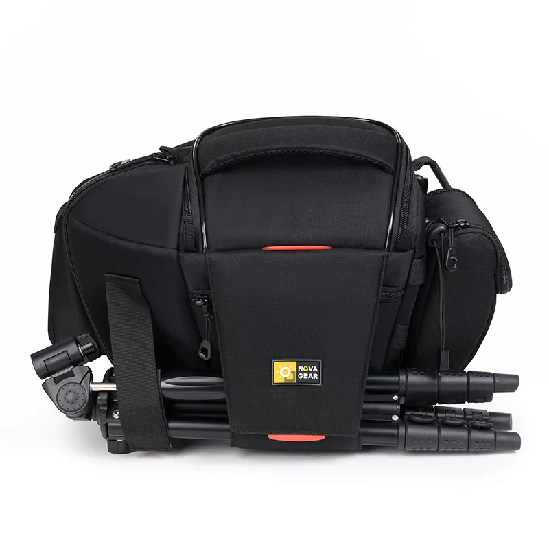 NOVAGEAR 80205 новая портативная маленькая дорожная сумка для камеры водонепроницаемые повседневные сумки на плечо для Canon мини-сумка для камеры Противоударная