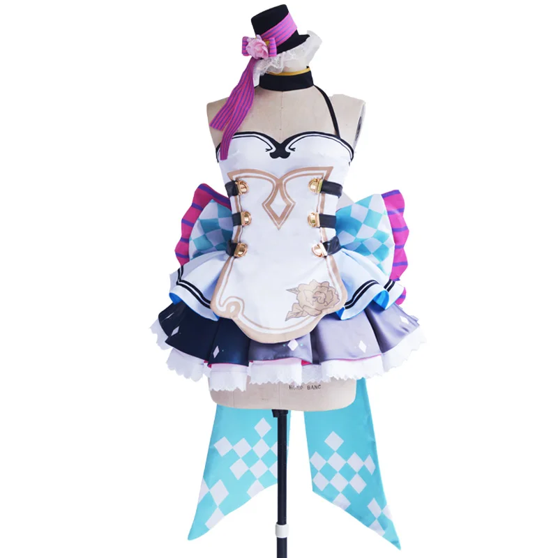 

Hatsune Miku Outfit Dress 2018 ShangHai Vocal Concert Vocaloid Dress Uniform with Accessories Cosplay Costumes Women