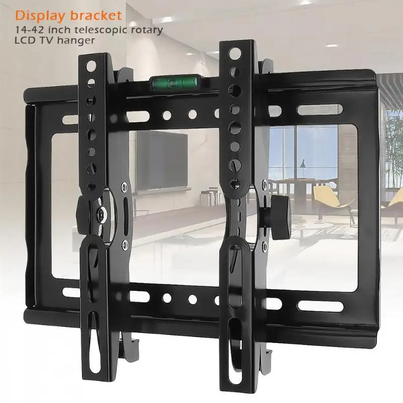 C35 14-42 inch Bracket for TV Rotated LCD TV Wall Mount Bracket Flat Panel TV Frame Holder