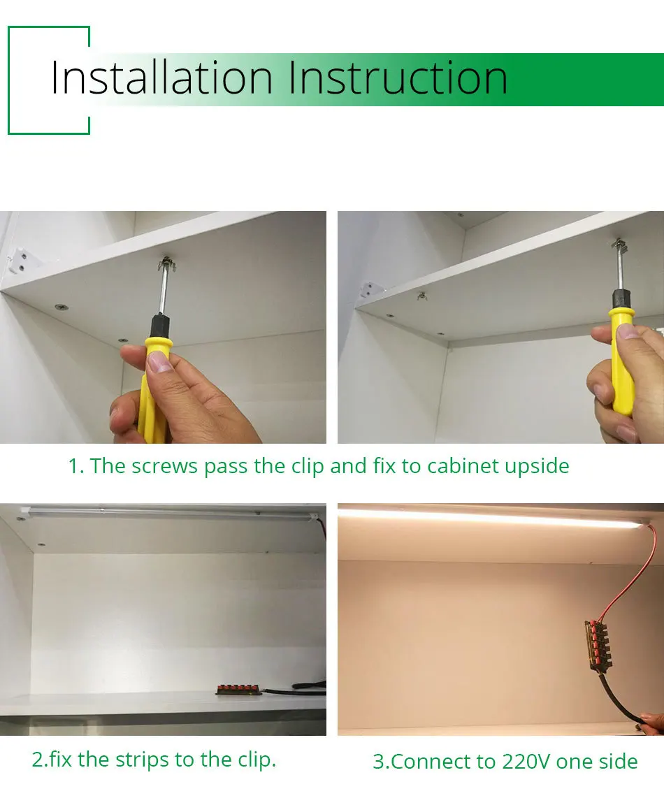 30 см 50 220 в 230 240 под кабинет светодиодные ленты свет кухня лампа для шкафа кухни для книжного шкафа гардероба Cocina спальня ночные светильники