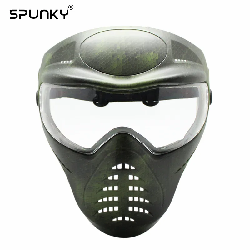 Phantom Серии Тактическая защитная маска для лица анти туман Пейнтбол Маска для CS игры