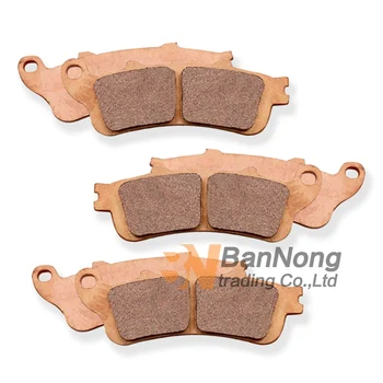 

Motorcycle metal sintering brake pads For Honda VFR800 800 Interceptor CBR1100 CBR1100XX Blackbird ST1100 ST1300 GL1800 Goldwing