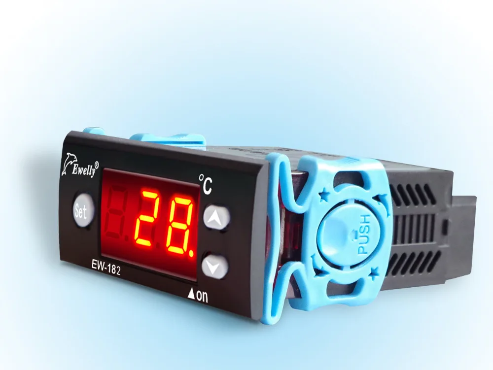Digital freezer temperature controller thermometers for refrigerators