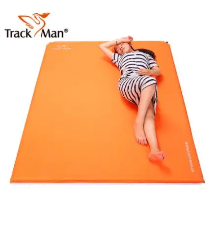 

Trackman 2 Person Outdoor Self-Inflating Sleeping Pad without Pillow Camping Tent Mat Travel Moisture-proof Mat 3cm 4cm Thick
