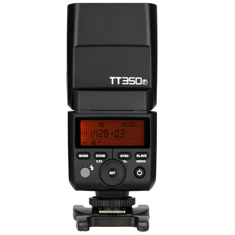 GODOX Mini TT350F Speedlite TTL HSS 2 4 ГГц 1/8000 s GN36 Flash карманные фонари TT350 + Xpro F триггер для Fuji film