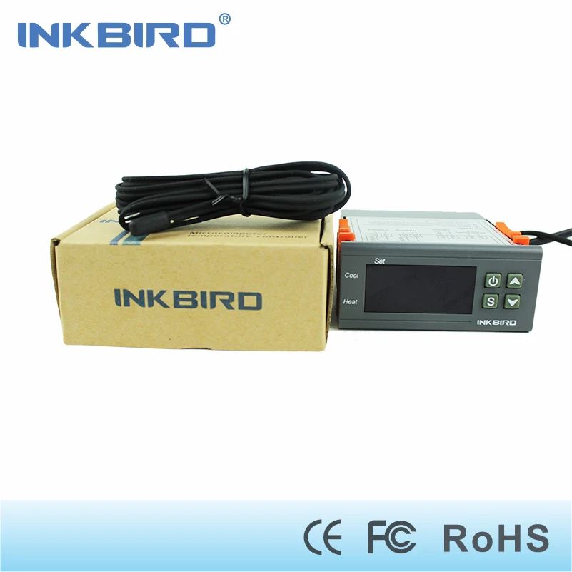 Универсальный цифровой регулятор температуры Inkbird 1000 220 В термостат стандартного