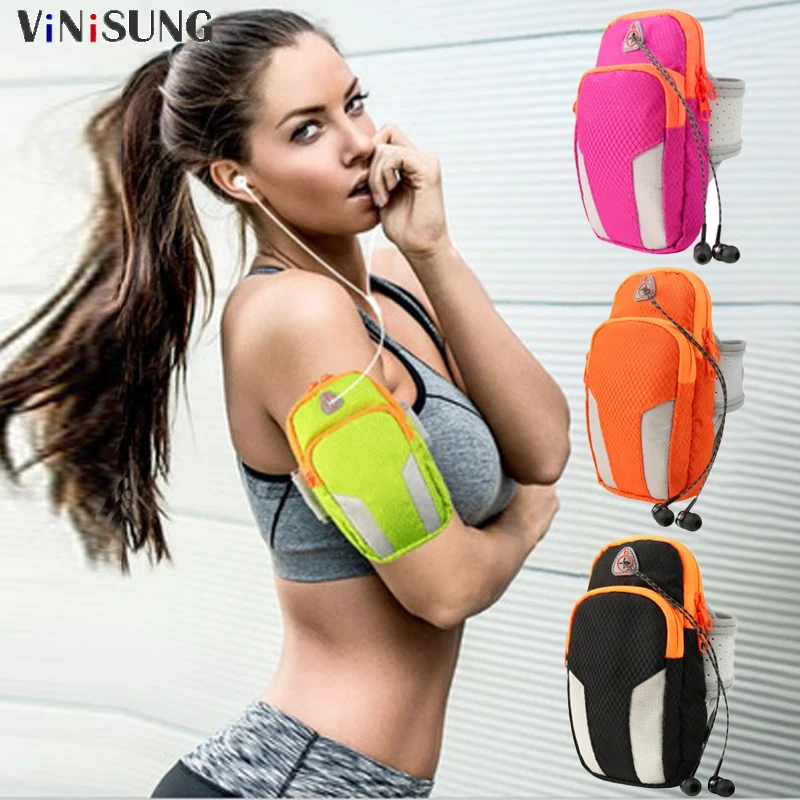 

Waterproof Sports Running Brassard Armband Bag Case Mobile Phone Armband Bag Holder Outdoor Sport Phone Arm pou