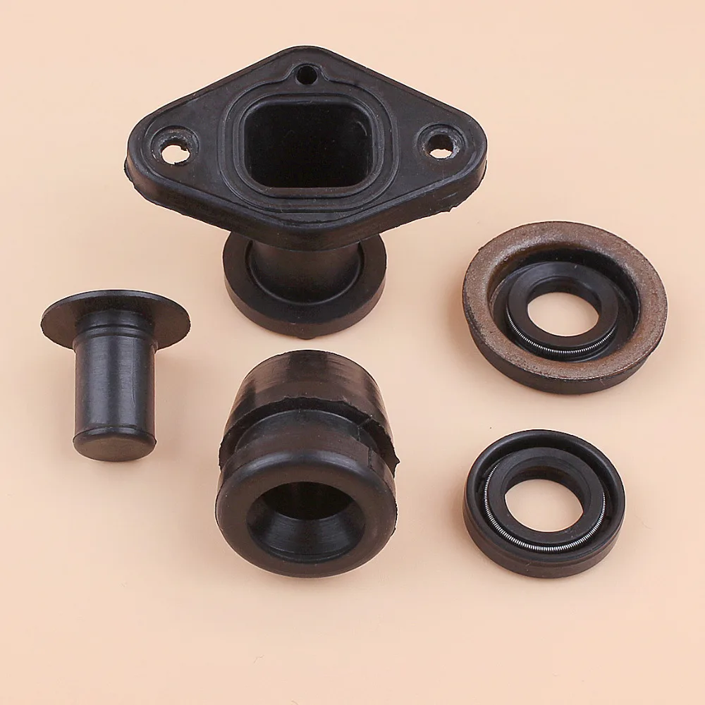 4 Set Tampon Plugs fit for 25cc 2500 Chinois Tronçonneuse pièces en caoutchouc