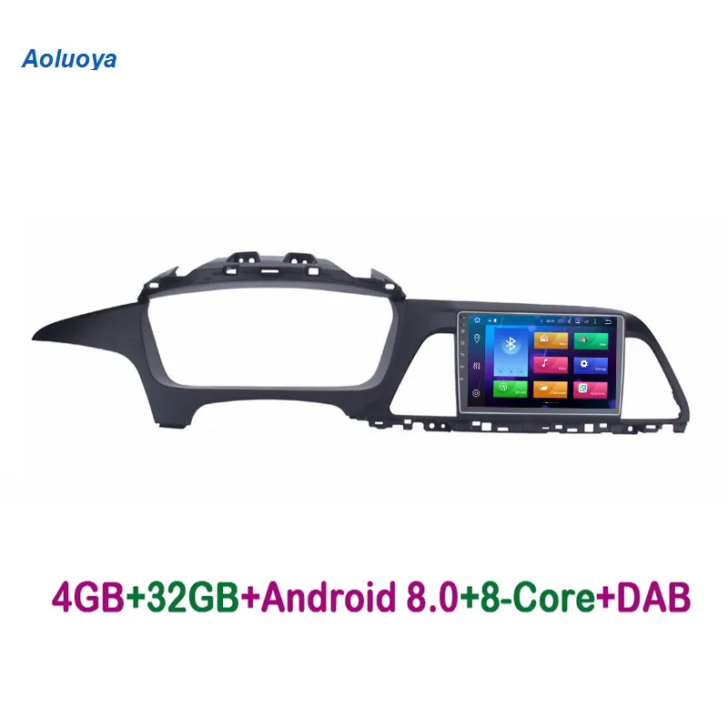 

Aoluoya 4GB RAM 32GB ROM Octa Core Android 8.0 CAR Radio DVD GPS Navigation For Hyundai Sonata 2015 2016 Audio video multimedia