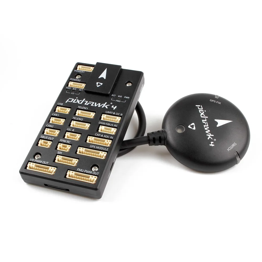 Pixhawk 4 Autopilot Flight Controller & M8N GPS Module Combo - Plastic Case | Игрушки и хобби