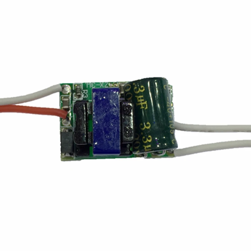 10 шт./лот 3X1W 1*1w 2*1w 3*1w led трансформатор водителя 1W 2W 3W Драйвер лампы 85-265V вход для E27