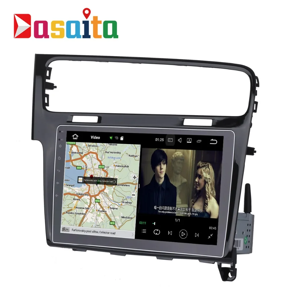 Sale Dasaita 10.2" Android 7.1 Car GPS Player Navi for VW Golf 7 2013 with 2G+16G Quad Core Car Stereo Multimedia Bluetooth No DVD 2 Sale Dasaita 10.2" Android 7.1 Car GPS Player Navi for VW Golf 7 2013 with 2G+16G Quad Core Car Stereo Multimedia Bluetooth No DVD 2
