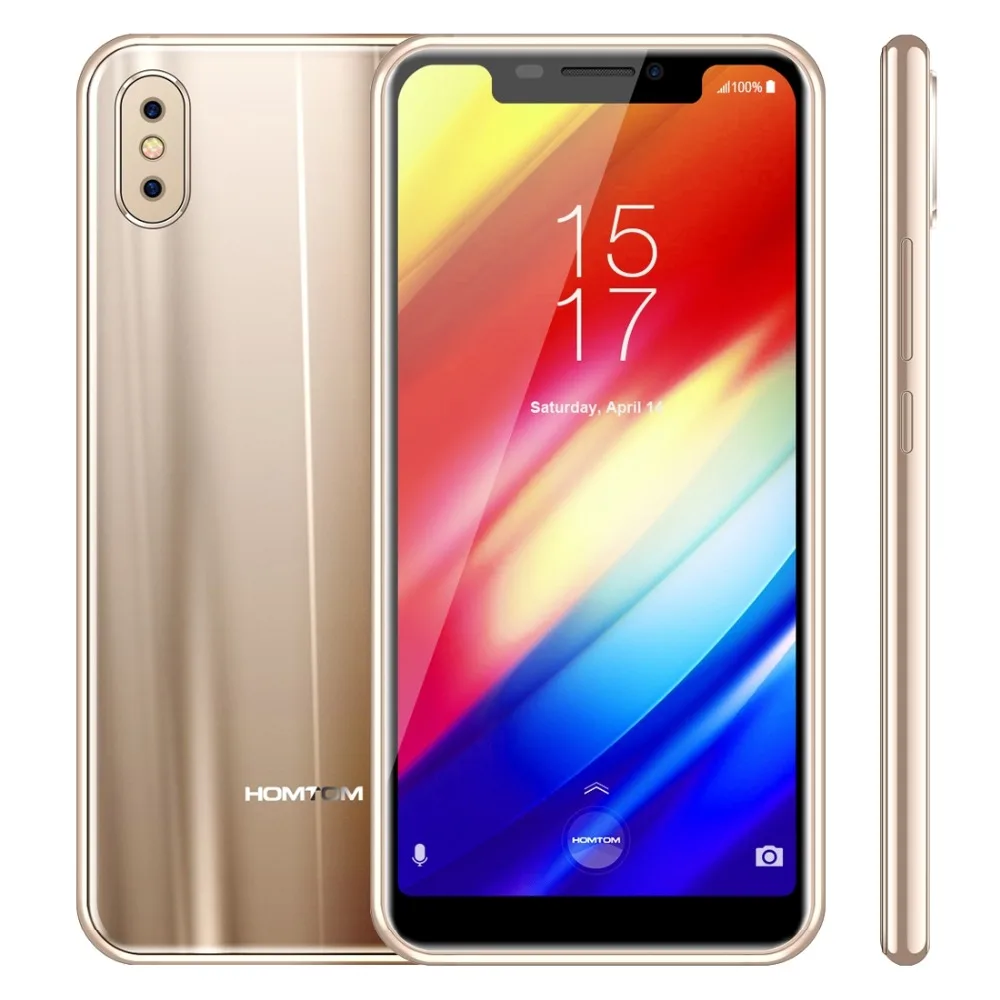 HOMTOM H10 4G мобильный телефон Android 8 1 4 Гб + 64 MTK6750T Octa Core Смартфон 3500 мАч уход за кожей