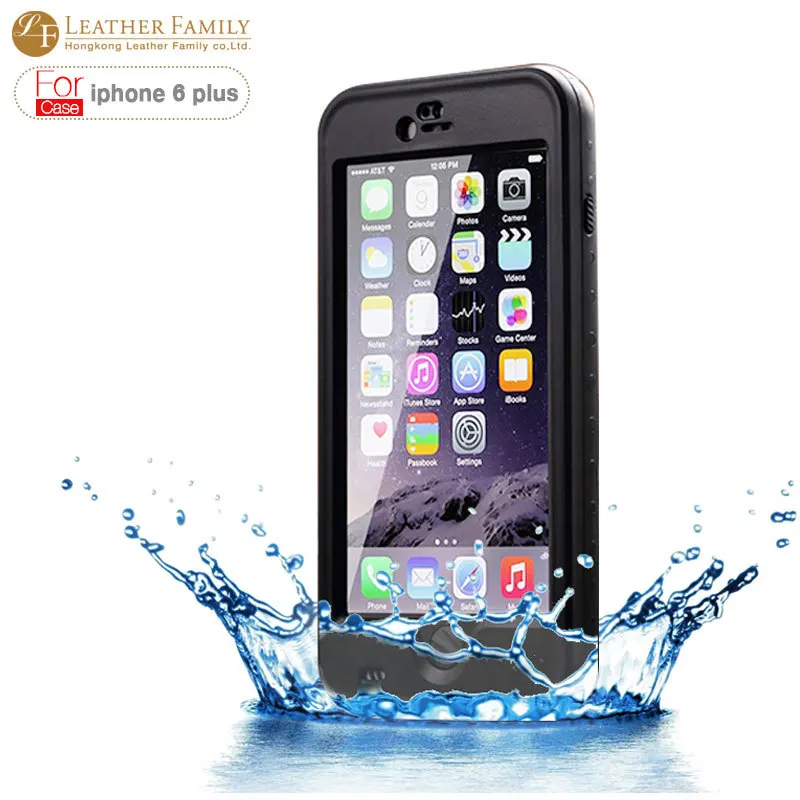 For iphone 6S plus Case IP68 life water shock proof waterproof Cover with Fingerprint for iphone