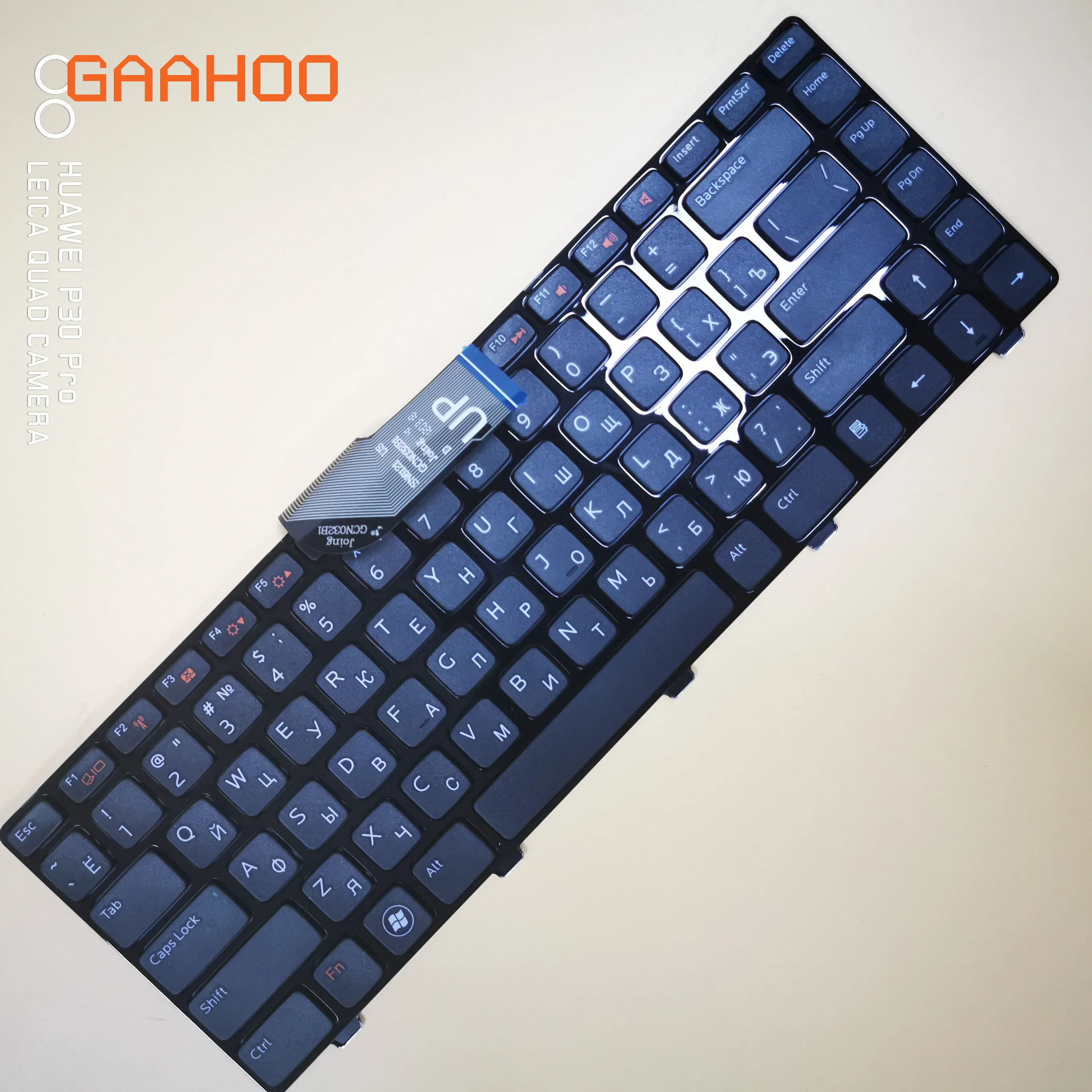 

Russian laptop keyboard for DELL Inspiron 14R N4110 M4110 N4050 M4040 N5050 M5050 M5040 N5040 3330 X501LX502L P17S P18 N4120 RU