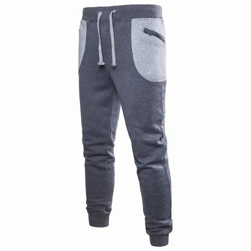 

New Brand splice Gyms Men Joggers Casual Men Sweatpants Joggers Pantalon Homme Trousers Sporting Clothing Pants Send socks