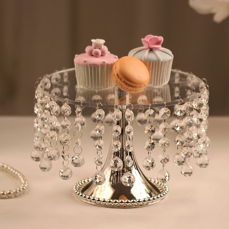 3156 Acrylic plate cake stand,Celebration props,Wedding props,home decoration,Party Suppliesin