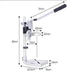 Алюминиевая настольная стойка для дрели, двухсторонняя основа для электродрели, держатель для дрели, шлифовальный станок, аксессуары для р... ► Фото 2/6