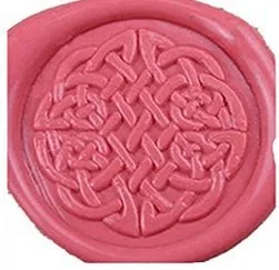 Винтажный декоративный кельтский Узелок на заказ логотип роскошное восковое