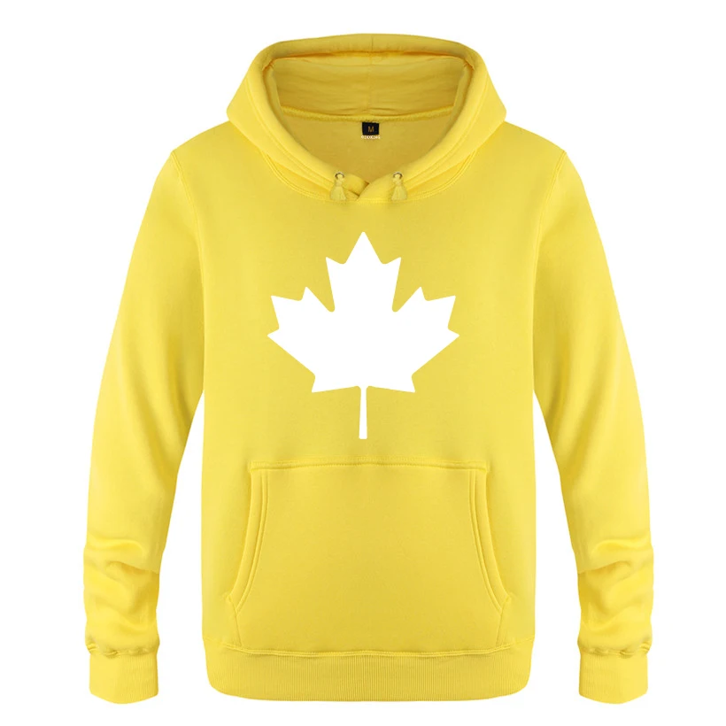 Канада или Toronto кленовый лист креативные толстовки мужские пуловер свитшот флисовый - Цвет: HUAY BAT